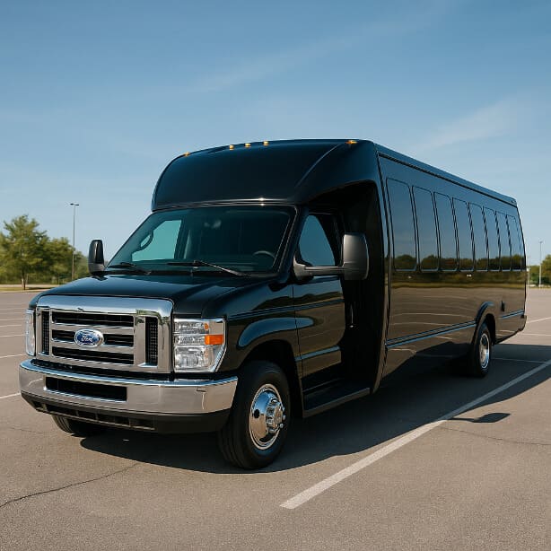 Charter Bus Rental Santa Maria 18 Passenger Minibus