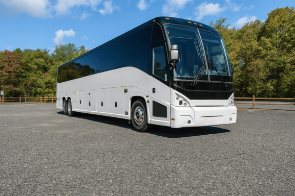 Charter Bus Rental Santa Maria 56 Passenger Charter Bus